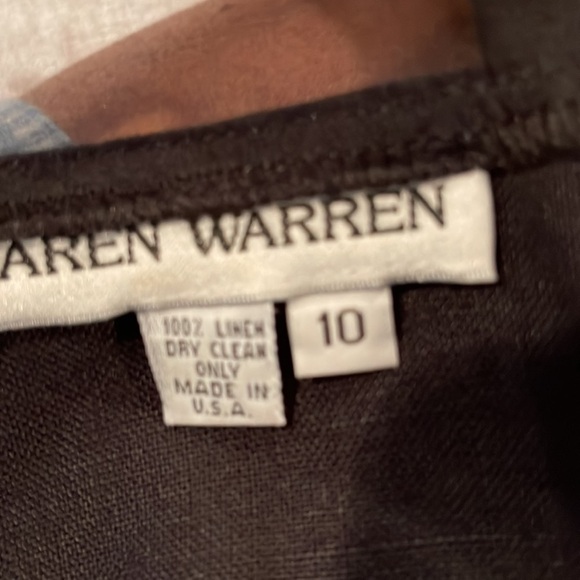 Vintage Karen Warren beautiful black dress made in USA 🇺🇸 - Picture 10 of 10